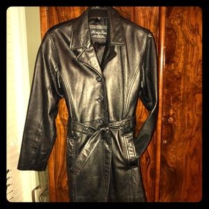 Vintage genuine leather jacket